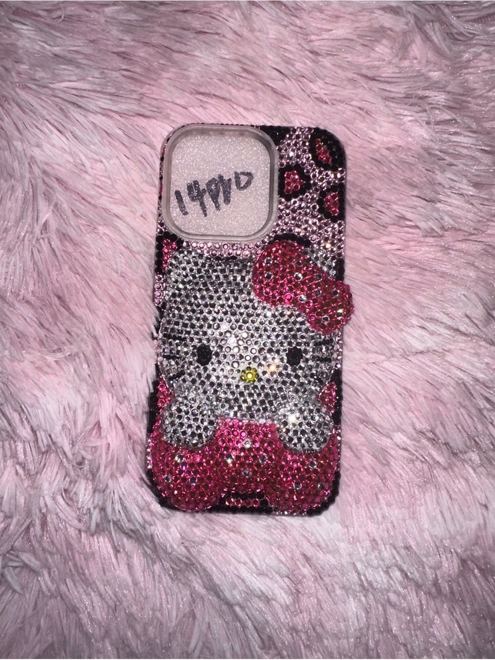 Hello Kitty Rhinestone iPhone 14 Pro Case - Picture 4 of 4